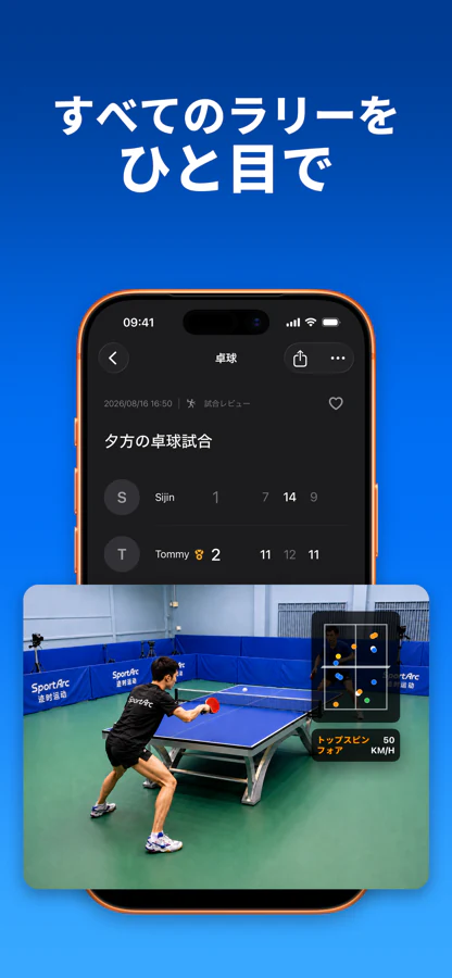 SportArcの試合概要