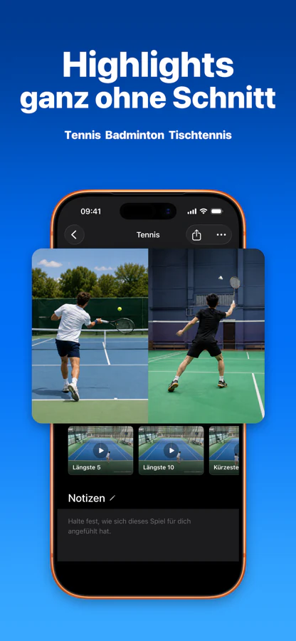 SportArc-Highlights mit Auto-Schnitt