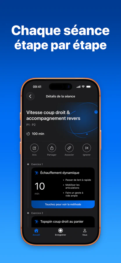 Plan d’entraînement personnalisé SportArc