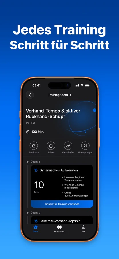 Personalisierter SportArc-Trainingsplan