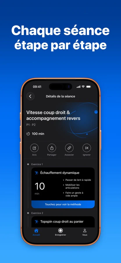 Plan d’entraînement personnalisé SportArc