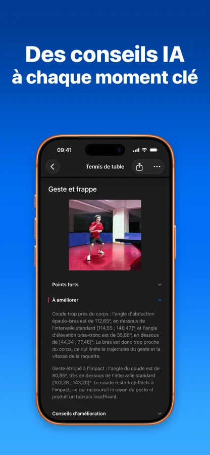 Conseils du coach IA SportArc