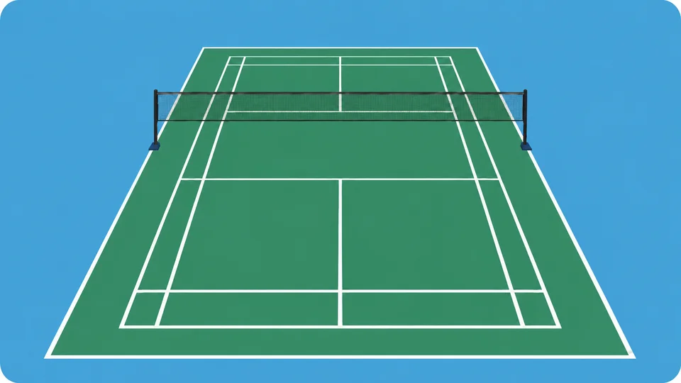 Badminton Auto Cut recording angle 1