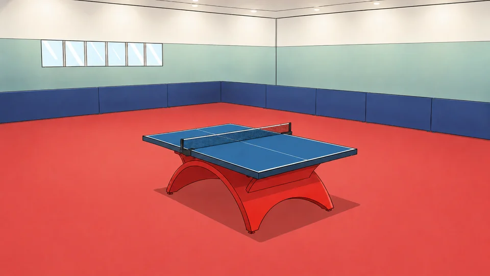 Table tennis Auto Cut recording angle 1
