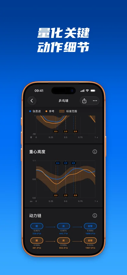 SportArc 关节角度与动作曲线